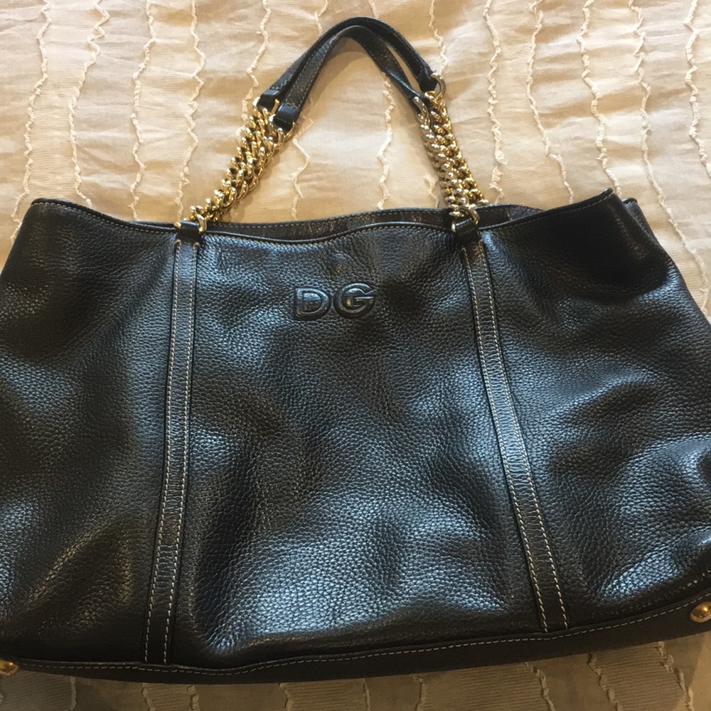 Dolce and Gabbana leather tote